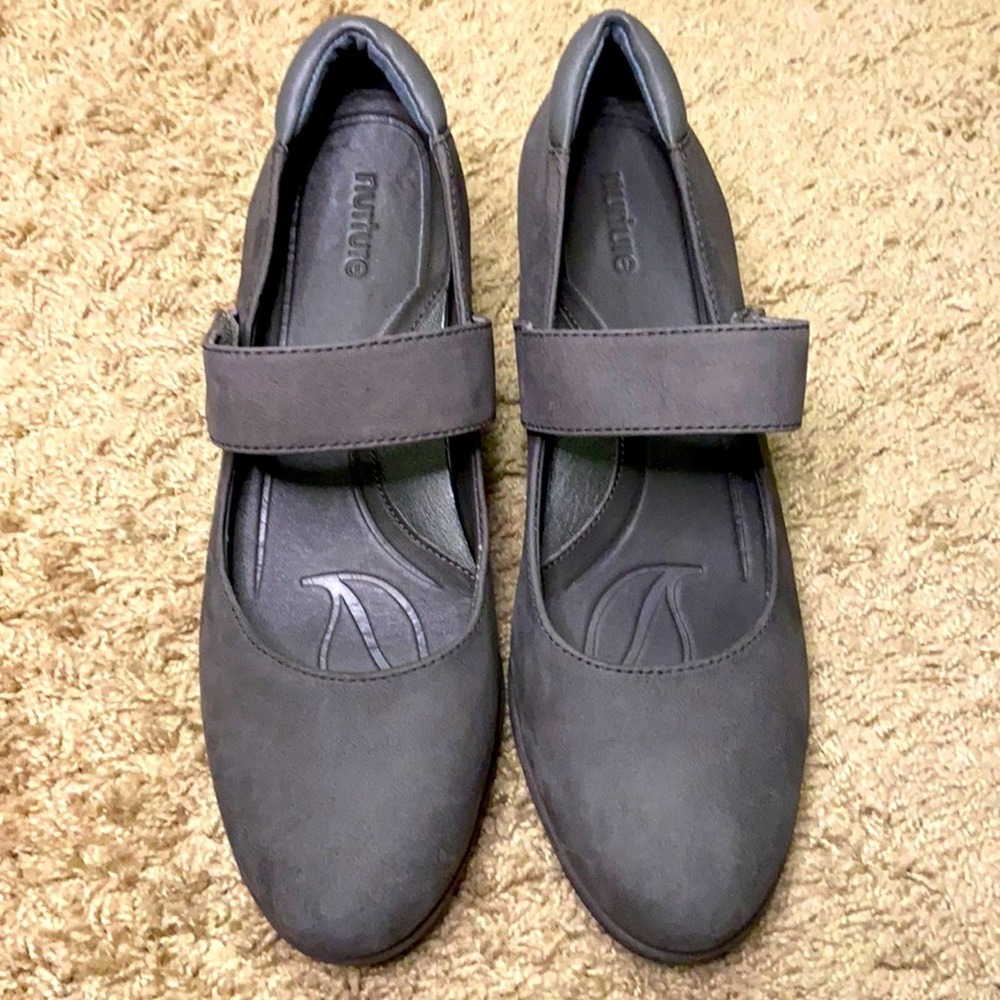 Nurture by Lamaze Gray My Time Comfort Mary Jane Shoes Size 9
